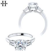 1.76ctw Round Cut Lab Grown Diamond Ring