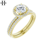 1.11ctw Round Cut Lab Grown Diamond Ring