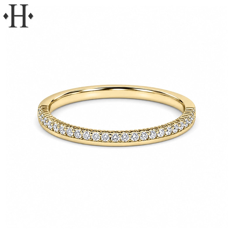 0.15ctw Natural Diamond Set Ring 2.0mm
