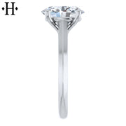 2.09ctw Oval Cut Lab Grown Diamond Ring