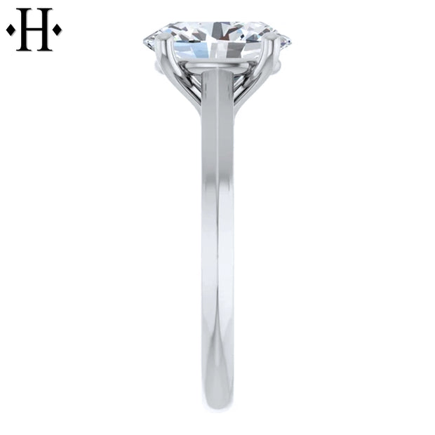 2.09ctw Oval Cut Lab Grown Diamond Ring