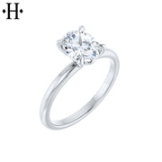 0.94ct Oval Cut Lab Grown Diamond Ring