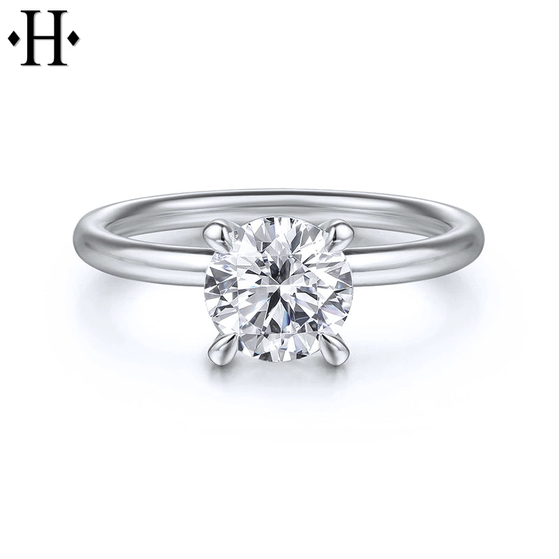 0.75ctr-1.25ctr Round Cut Natural Diamond Tailor Made