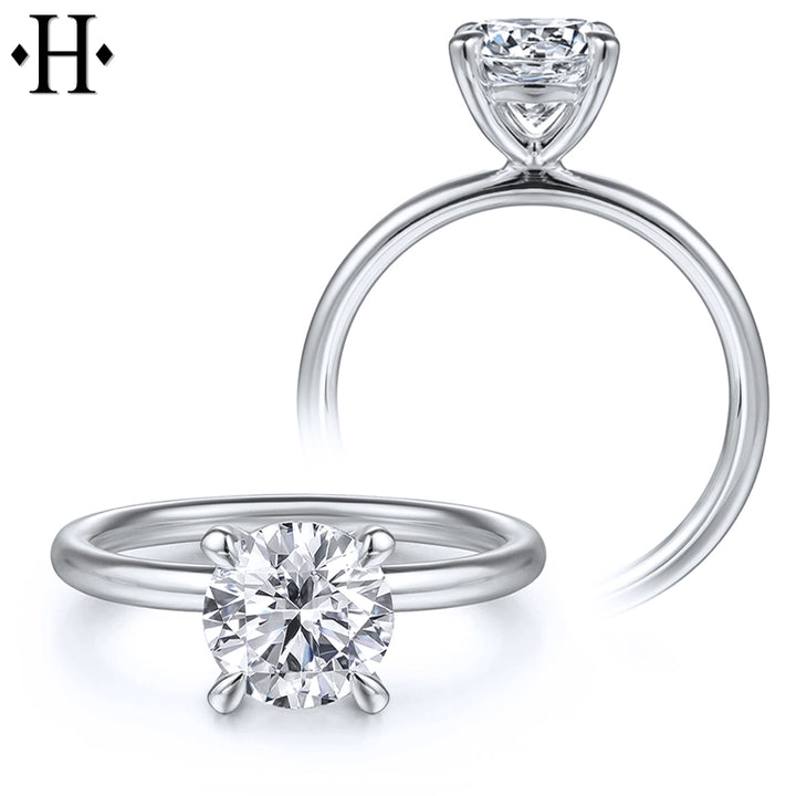 1.50ctw Round Cut Lab Grown Diamond Ring