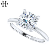 1.50ct Round Cut Lab Grown Diamond Ring