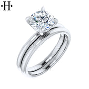 1.50ct Round Cut Lab Grown Diamond Ring