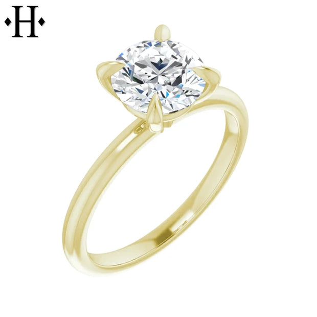 1.50ct Round Cut Lab Grown Diamond Ring