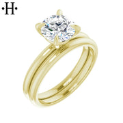 1.50ct Round Cut Lab Grown Diamond Ring