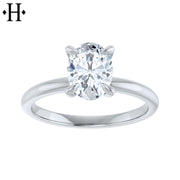 0.94ctw Oval Cut Lab Grown Diamond Ring