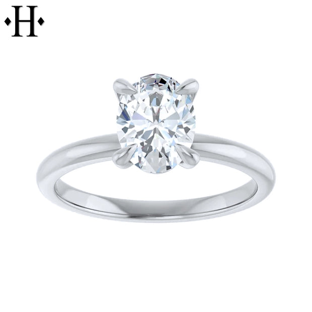 0.94ctw Oval Cut Lab Grown Diamond Ring