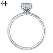 0.94ctw Oval Cut Lab Grown Diamond Ring