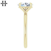 1.50ctw Oval Cut Lab Grown Diamond Ring