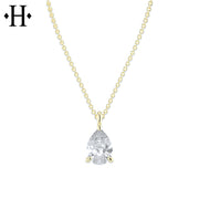 0.50ct Pear Cut Lab Grown Diamond Pendant