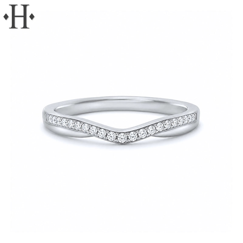 0.10ctw Natural Diamond Ring 2.6mm