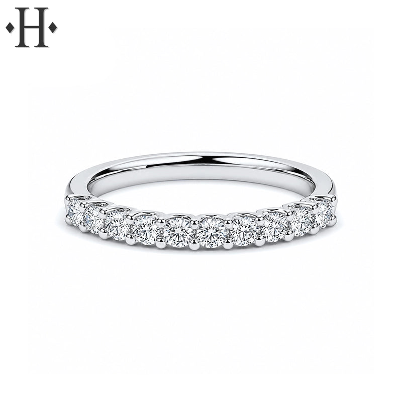 0.30ctw Lab Grown Diamond French U-Pavé Ring 2.0mm