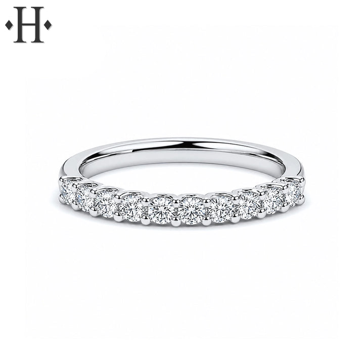 0.30ctw Lab Grown Diamond French U-Pavé Ring 2.0mm