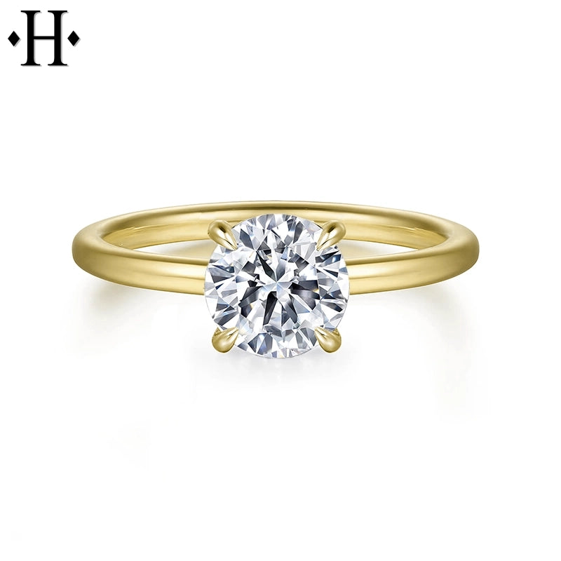 1.55ctw Round Cut Lab Grown Diamond Ring