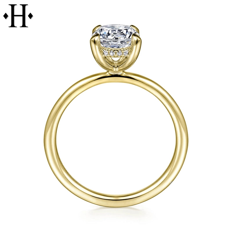 1.55ctw Round Cut Lab Grown Diamond Ring