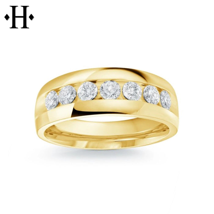 1.00cts Lab Grown Diamond Solid Gold Ring