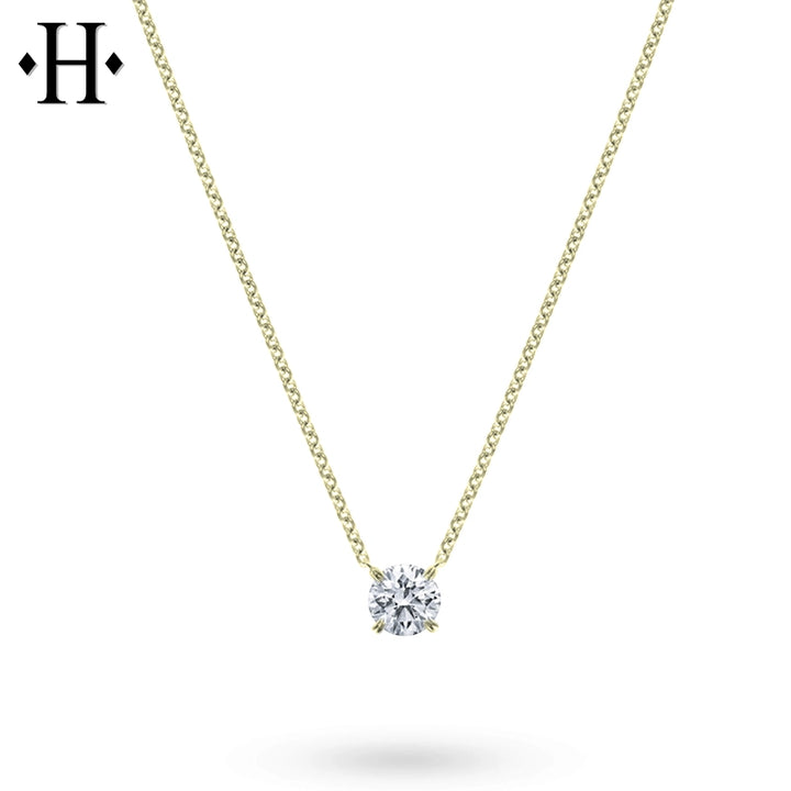 0.50ct Lab Grown Round Cut Diamond Necklace