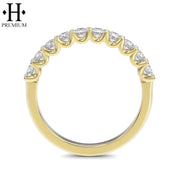 0.50ctw French U Premium Diamond Ring 2.5mm