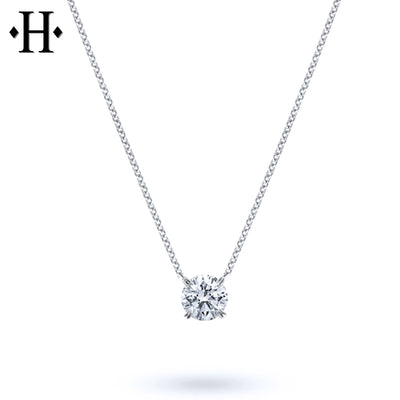 1.00ct Lab Grown Round Cut Diamond Necklace