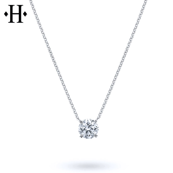 1.00ct Lab Grown Round Cut Diamond Necklace
