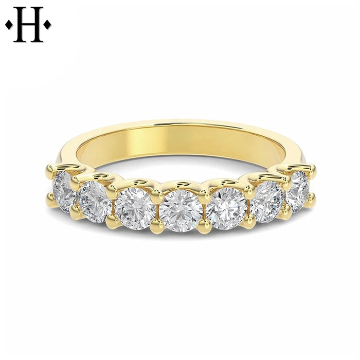1.05ctw Lab Grown Diamond French U-Pavé Ring 3.5mm