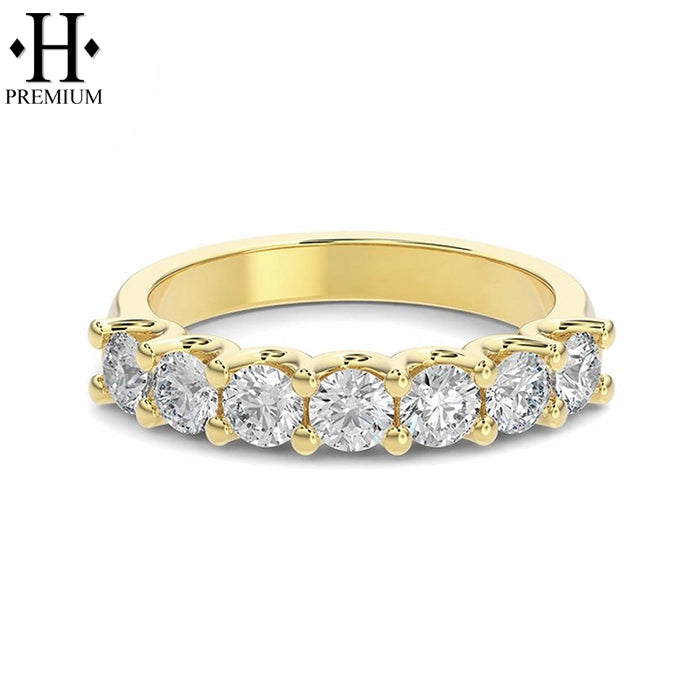 1.05ctw Premium Natural Diamond French U-Pavé Ring 3.5mm