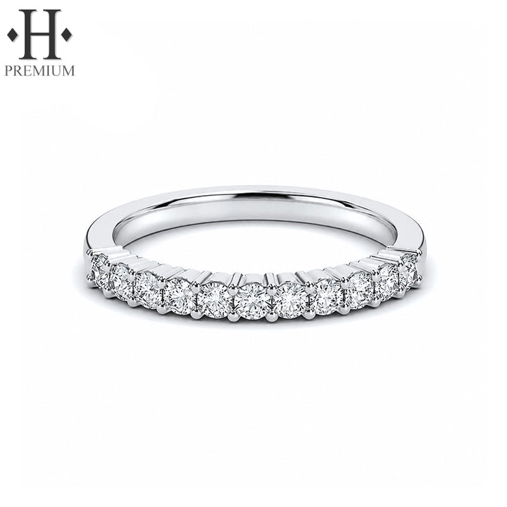 0.33ctw Premium Natural Diamond Shared Prong Ring 2.0mm