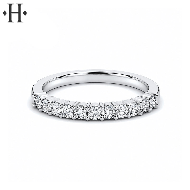 0.33ctw Lab Grown Diamond Shared Prong Ring 2.0mm