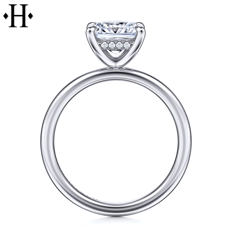 1.55ctw Princess Cut Lab Grown Diamond Ring