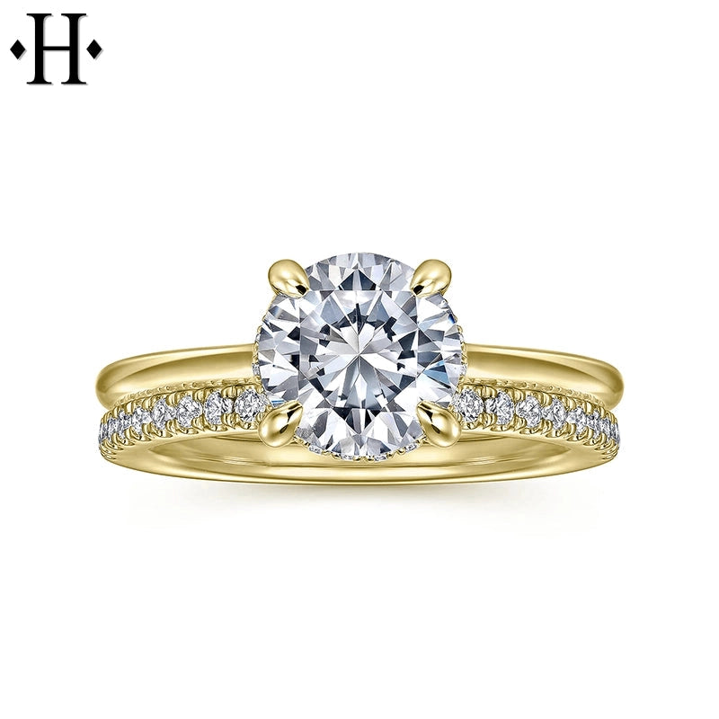 2.08ctw Round Cut Lab Grown Diamond Ring