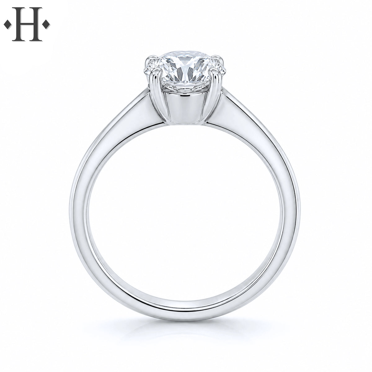 1.00ctr-1.50ctr Round Cut Lab Grown Diamond Ring Tailor Made