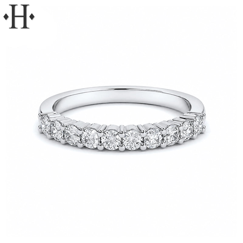 0.50ctw Lab Grown Diamond Shared Prong Ring 2.5mm