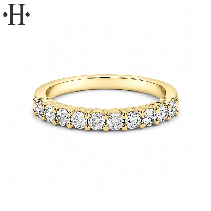 0.50ctw Lab Grown Diamond Shared Prong Ring 2.5mm