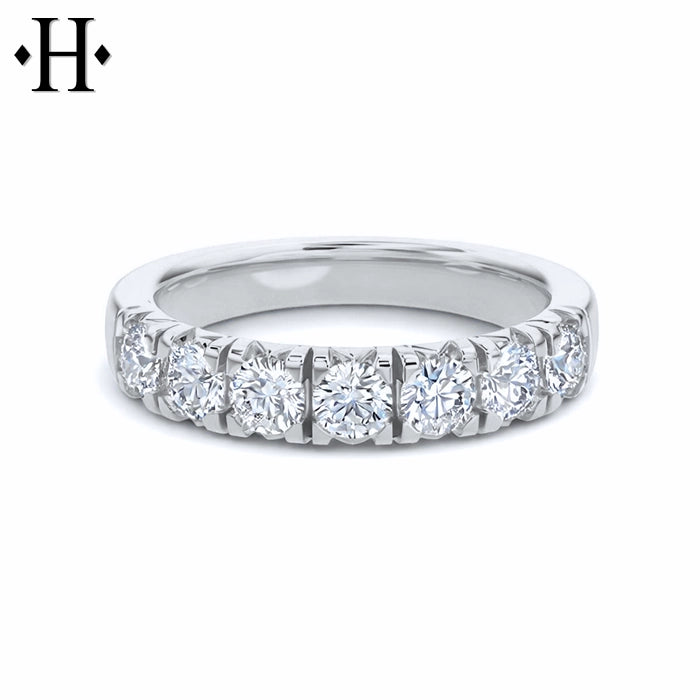 1.05ctw Lab Grown Diamond French Cut Pavé Ring 4.0mm