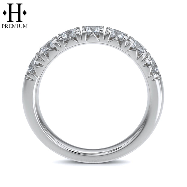 1.05ctw French Pavé Premium Diamond Ring 4.0mm