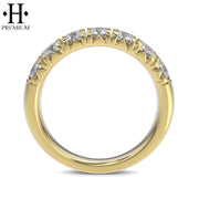 1.05ctw French Pavé Premium Diamond Ring 4.0mm