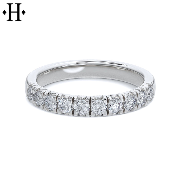 0.50cts French Pavé Lab Grown Diamond Ring 3.0mm