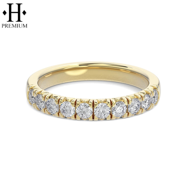 0.50ctw French Pavé Premium Diamond Ring 3.0mm