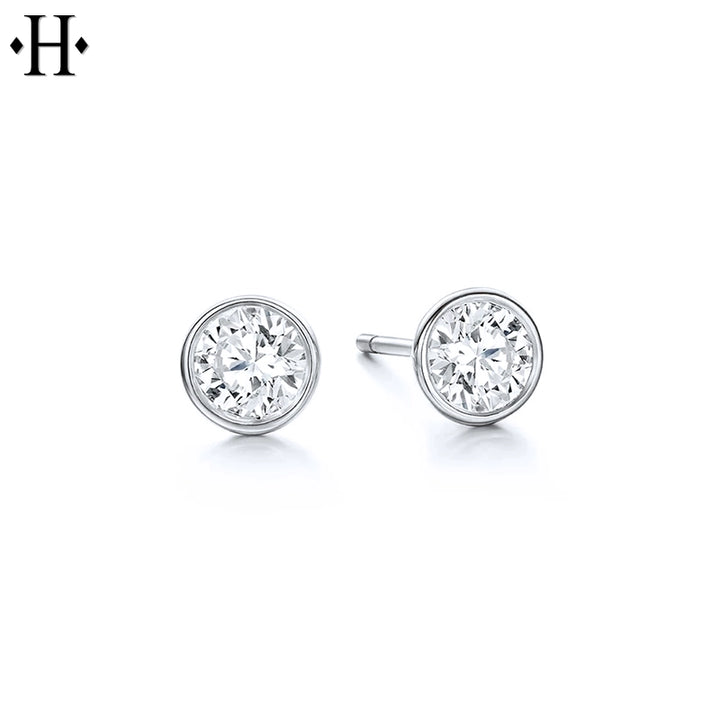 14kt 1.50cts Lab Grown Classic Diamond Earrings