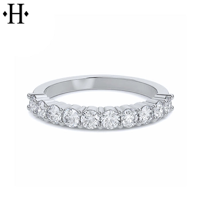 0.70ctw Lab Grown Diamond Shared Prong Ring 2.5mm