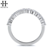 0.70cts Shared Prong Premium Diamond Ring 2.5mm