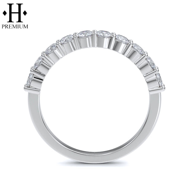 0.70ctw Shared Prong Premium Diamond Ring 2.5mm