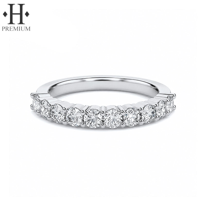0.70ctw Premium Natural Diamond Shared Prong Ring 2.5mm