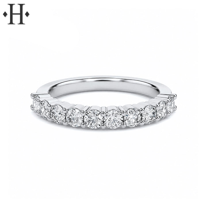 0.70ctw Lab Grown Diamond Shared Prong Ring 2.5mm