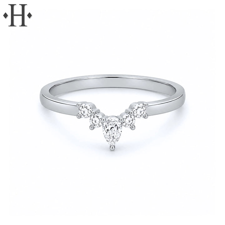 0.15ctw Natural Diamond Ring 1.9mm