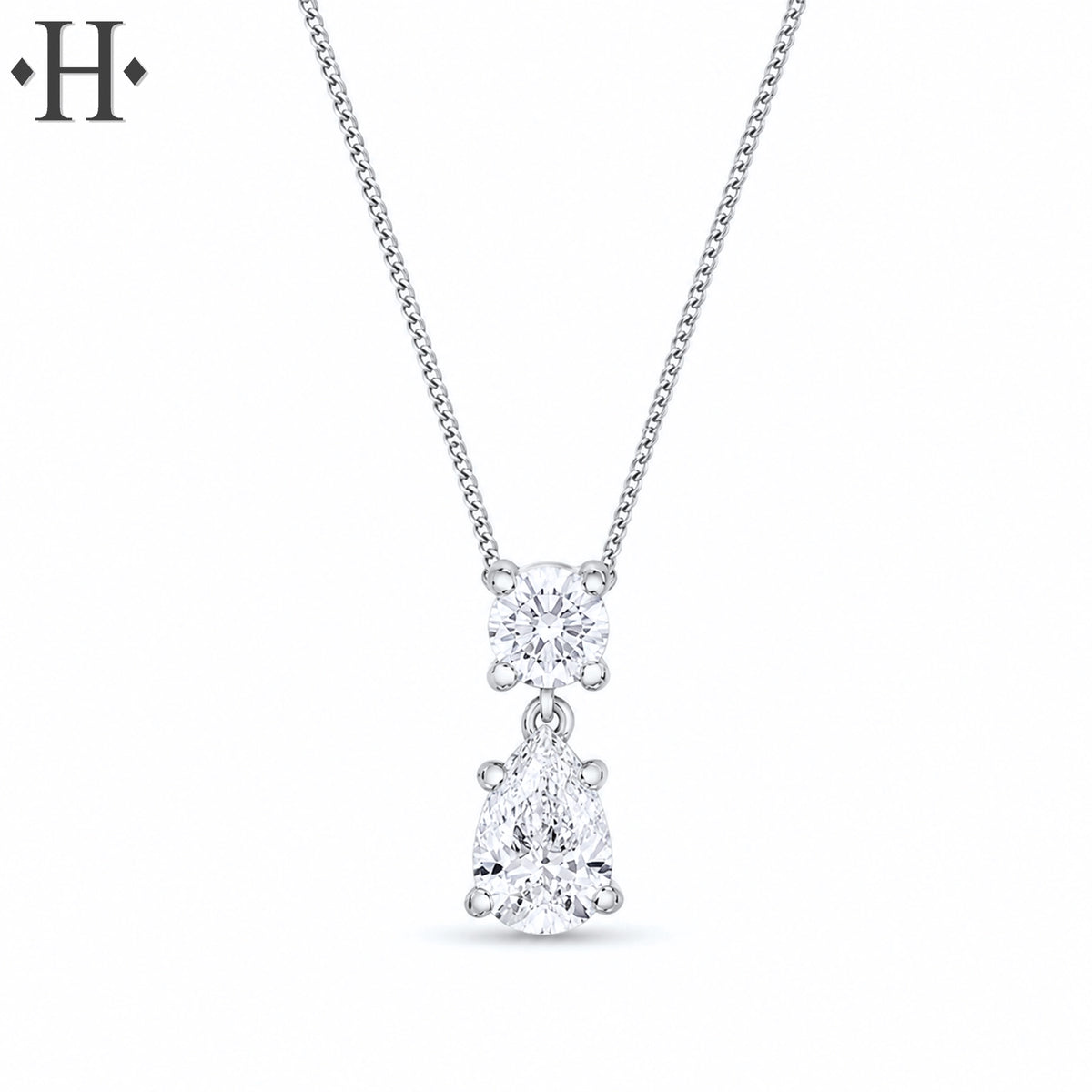 0.75ctw Lab Grown Diamond Necklace