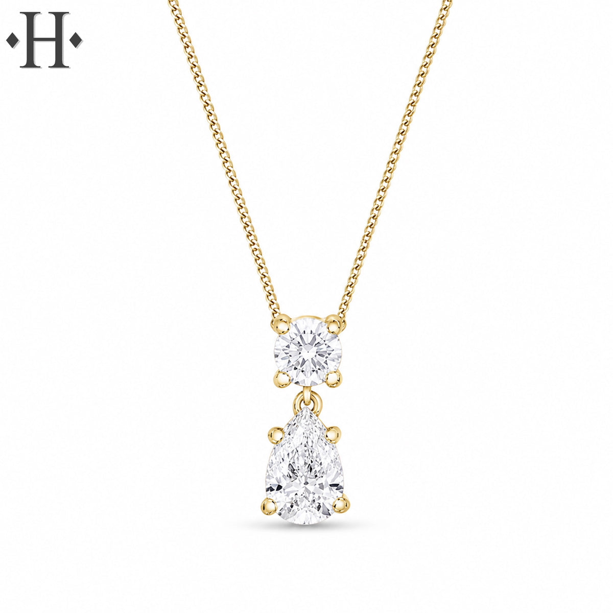 0.75ctw Lab Grown Diamond Necklace